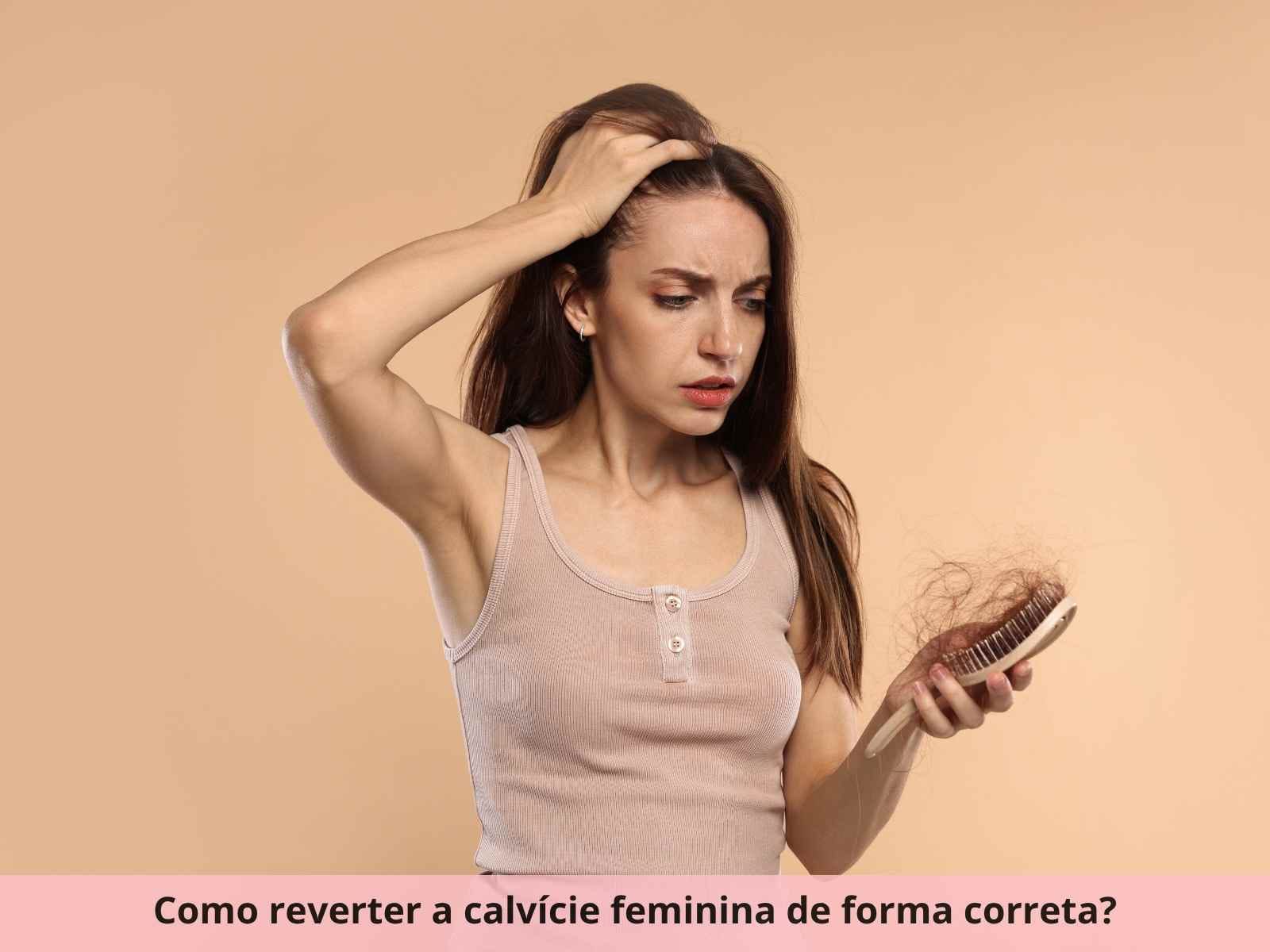Como reverter a calvície feminina